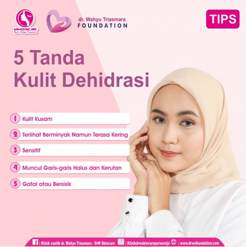 5 Tanda Kulit Dehidrasi