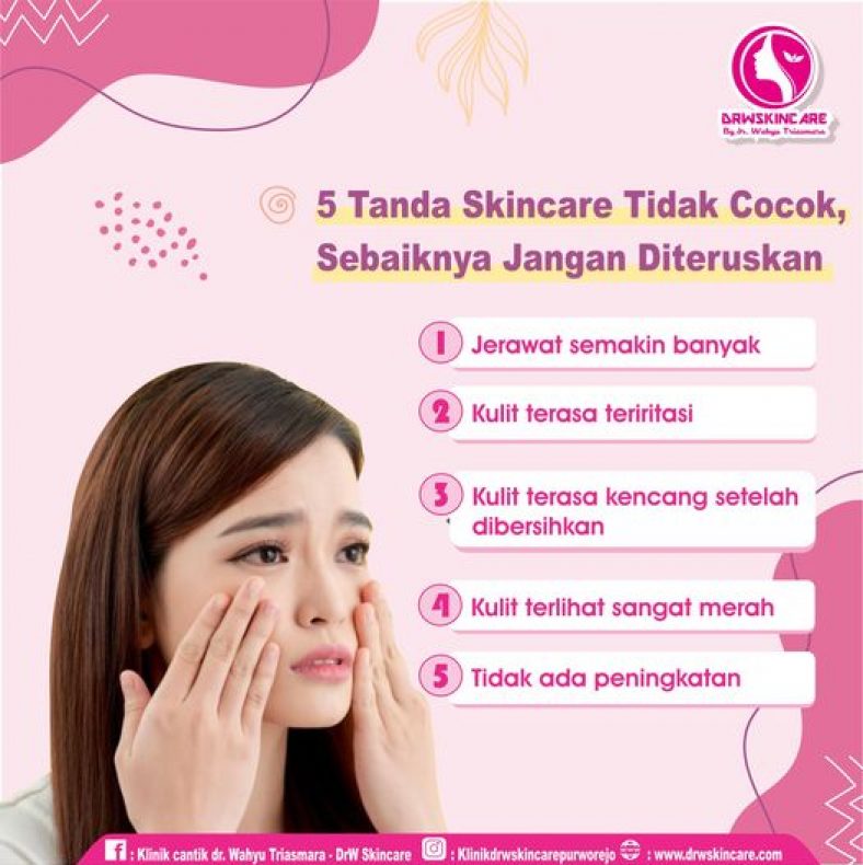 5 Tanda Skincare Tidak Cocok, Sebaiknya Jangan Diteruskan