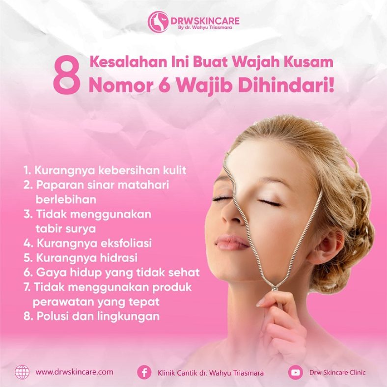 Waduh, 8 Kesalahan Ini Buat Wajah Kusam, Nomor 6 Wajib Dihindari!