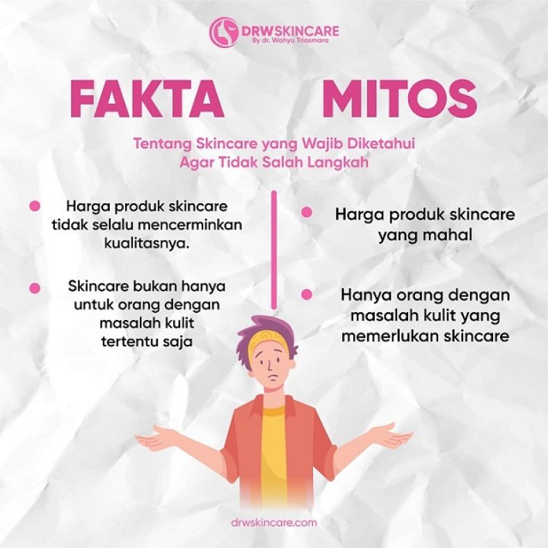 Mitos dan Fakta Tentang Skincare yang Wajib Diketahui Agar Tidak Salah Langkah