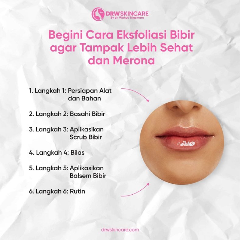 Begini Cara Eksfoliasi Bibir agar Tampak Lebih Sehat dan Merona