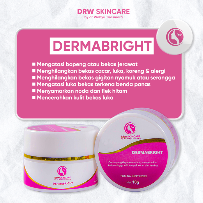 Manfaat Dermabright DRW Skincare, Benarkah Bisa Atasi Bopeng?