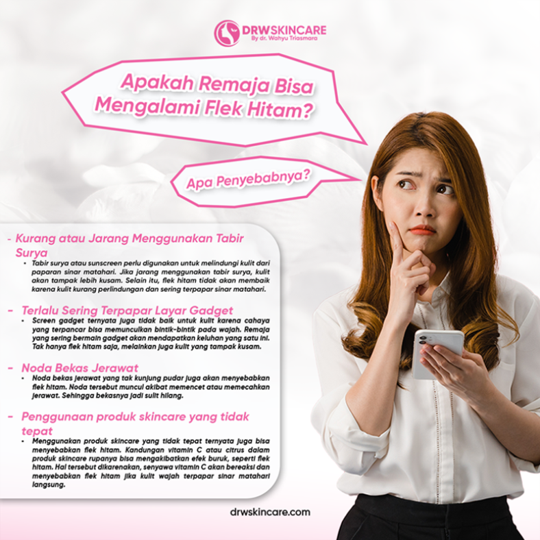 Apakah Remaja Bisa Mengalami Flek Hitam? Apa Penyebabnya?