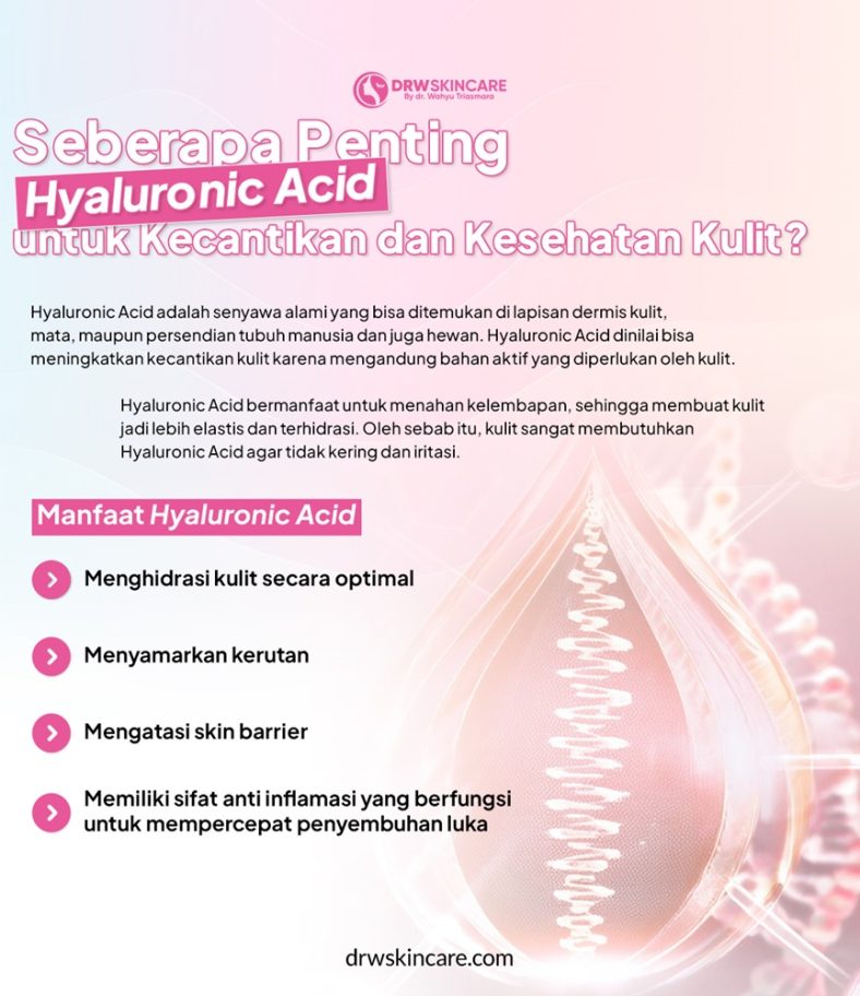 Seberapa Penting Hyaluronic Acid untuk Kecantikan dan Kesehatan Kulit?